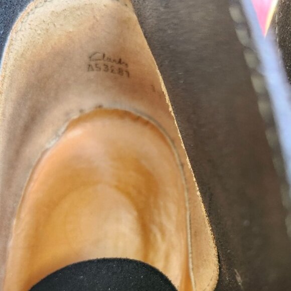 Mens Clarks Black Desert Boots - Picture 2 of 7